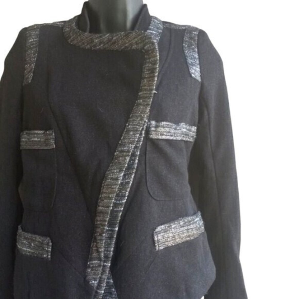 Comme Moi Women's  Motorcycle Blazer Size Medium Biker Women’s Jacket